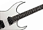 Guitarra Waldman WIGR231X WHS White Satin com Captadores HH Cerâmicos e Ponte Fixa Strings Thru Body Black - Imagem 4