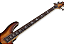 Contrabaixo Schecter Omen Extreme-4 Vintage Sunburst 4 Cordas com Captadores Schecter Diamond Bass e Pré-Ativo 2-Band EQ 34" Scale 2048 - Imagem 4