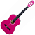 Violão Eletroacústico Nylon Giannini Start N-14 EQ Pink Glossy PKG - Imagem 1