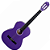 Violão Eletroacústico Nylon Giannini Start N-14 EQ Purple Satin PPS - Imagem 1