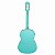 Violão Eletroacústico Nylon Giannini Start N-14 EQ Turquoise Blue Satin TBS - Imagem 3