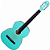 Violão Eletroacústico Nylon Giannini Start N-14 EQ Turquoise Blue Satin TBS - Imagem 1
