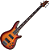 Contrabaixo Schecter Omen Extreme-5 Vintage Sunburst 5 Cordas com Captadores Schecter Diamond Bass e Pré-Ativo 2-Band EQ 35" Scale 2049 - Imagem 1