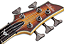 Contrabaixo Schecter Omen Extreme-5 Vintage Sunburst 5 Cordas com Captadores Schecter Diamond Bass e Pré-Ativo 2-Band EQ 35" Scale 2049 - Imagem 4