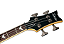 Contrabaixo Schecter Stiletto Extreme-4 See-Thru Black Top Maple Figured Captadores Diamond Bass Humbucker Eletrônica Ativa 2 Bandas 2503 - Imagem 4