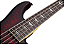 Contrabaixo Schecter Stiletto Extreme-5 Black Cherry Top Maple Figured Captadores Diamond Bass Humbucker Eletrônica Ativa 2 Bandas 2502 - Imagem 2