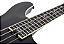 Contrabaixo Schecter SLS Evil Twin-4 Satin Black com Captadores Fishman Fluence Bass Soapbar e Ponte Schecter Custom Bass String Thru 1392 - Imagem 5