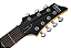 Guitarra Schecter C-7 Deluxe LH Satin Black com Captadores Schecter Diamond Plus HH e Ponte Tune-O-Matic String-Thru 439 - Imagem 5