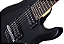 Guitarra Schecter C-7 Deluxe LH Satin Black com Captadores Schecter Diamond Plus HH e Ponte Tune-O-Matic String-Thru 439 - Imagem 4