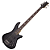 Contrabaixo Schecter Stiletto Extreme-5 5 Cordas See-Thru Black Top Maple Figured Captadores Diamond Bass Humbucker Eletrônica Ativa 2 Bandas 2504 - Imagem 1
