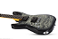 Guitarra Schecter C-6 Plus LH Charcoal Burst Captadores Schecter Eletrônica Ativa 2 Bandas 448 - Imagem 4