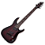 Guitarra Schecter Omen Elite-7 MS Black Cherry Burst Captadores Diamond Heretic Eletrônica 7 Cordas 2462 - Imagem 1