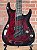 Guitarra Schecter Omen Elite-7 MS Black Cherry Burst Captadores Diamond Heretic Eletrônica 7 Cordas 2462 - Imagem 3