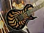 Guitarra Wylde Audio Odin Grail Buzzsaw Charcoal Burst com Captadores Schecter USA SuperCharger Mach-6 e Ponte Hipshot Hardtail 4539 - Imagem 7