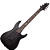 Guitarra Schecter Damien-7 Multiscale SBK Satin Black 7 Cordas com Captadores Schecter Diamond Heretic HH e Ponte Hipshot Hardtail 2476 - Imagem 1