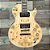 Guitarra Schecter Solo-II Custom Natural Burl Top com Captadores Humbucker Schecter e Ponte Fixed String-Thru 660 - Imagem 2