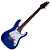 Guitarra Schecter Banshee-6 SGR Electric Blue com Captadores Diamond Plus HH e Ponte Tune-O-Matic String-Thru 3854 - Imagem 1