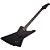 Guitarra Schecter Jake Pitts E-1 FR-S Satin Black Open Pore com Captadores Schecter USA Apocalypse-VI e Sustainiac e Ponte Floyd Rose 1500 Series 2952 - Imagem 1