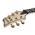 Guitarra Schecter Omen Extreme-6 Gloss Natural com Captadores Diamond Plus HH e Ponte Tune-O-Matic String-Thru 2033 - Imagem 2