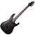 Guitarra Schecter Damien-6 Satin Black com Captadores Diamond Active HB-105S HH e Ponte Tune-O-Matic String-Thru 2470 - Imagem 1