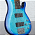 Contrabaixo Schecter C-5 Plus Ocean Blue Burst OBB #592 com Captadores Schecter Diamond Bass HH e Ponte Diamond Bass - Imagem 2
