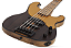 Contrabaixo Schecter Model-T 5 Exotic Ziricote NS Natural Satin 5 Cordas com Captadores Schecter MonsterTone-P e MonsterTone-J e Ponte Schecter Custom Bass Bridge 2835 - Imagem 3