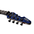 Guitarra Schecter Avenger FR-S Apocalypse Blue Reign com Captadores Schecter USA Apocalypse-VI e Sustainiac e Ponte Floyd Rose 1500 Series 1309 - Imagem 5