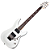Guitarra Schecter Demon-6 FR Vintage White com Captadores Diamond Active HB-105S HH e Ponte Floyd Rose Special 3246 - Imagem 1