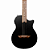 Violão Aço Elétrico Flat Cutaway Giannini Stage STS MAR CEQ Satin Black SBK com Equalizador UK-T3 Ativo 3 Bandas e Afinador Cromático - Imagem 2
