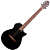 Violão Aço Elétrico Flat Cutaway Giannini Stage STS MAR CEQ Satin Black SBK com Equalizador UK-T3 Ativo 3 Bandas e Afinador Cromático - Imagem 1