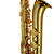 Saxofone Barítono P. Mauriat PMB-185 BGL Gold Lacquer com Tudel Super VI e Campana Martelada à Mão - Imagem 3