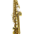 Saxofone Soprano P. Mauriat Le Bravo 200 SGL Gold Lacquer com Tudel Reto e Curvo Banhado a Prata e Corpo Gravado à Mão - Imagem 3