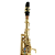 Saxofone Soprano P. Mauriat System-76 II SGL Gold Lacquer com Tudel Super VI e Campana Gravada à Mão - Imagem 3
