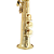 Saxofone Soprano P. Mauriat System-76 II SGL Gold Lacquer com Tudel Super VI e Campana Gravada à Mão - Imagem 2
