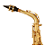 Saxofone Alto Cannonball A4-L Big Bell Stone Series Gold Lacquer com Campana Big Bell, Chaves com Pedras Semipreciosas e Gravações Manuais - Imagem 3