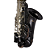 Saxofone Alto Cannonball GA5-SB Gerald Albright Signature Series Black Nickel com Campana Big Bell de Uma Peça Martelada à Mão e Pedras Semipreciosas Picasso Jasper - Imagem 2