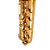 Saxofone Barítono Cannonball B7-L Artist Series Gold Lacquer com Campana One-Piece Hand-Hammered e Chaves com Pedras Semipreciosas - Imagem 3