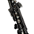 Saxofone Soprano Cannonball GS5-B Gerald Albright Signature Series Black Nickel com Tudel FAT Neck e Campana Big Bell de Uma Peça Martelada à Mão - Imagem 2