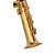 Saxofone Soprano Cannonball S5-L Big Bell Stone Series com Campana One-Piece Hand-Hammered Semi-Precious Stones e Acabamento Lacquered - Imagem 2