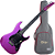 Guitarra Seizi Katana Venom HH Purple Sparkle com Captadores Seizi Hot Humbucker Ponte Fixa Tune-O-Matic e Bag - Imagem 1