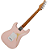 Guitarra Seizi Vintage Budokan HSS Relic Shell Pink com Captadores Seizi Jutsu Alnico V Ponte Flutuante 2 Pivôs Trastes Inox e Bag - Imagem 2