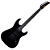 Guitarra Seizi Katana Musashi HSS All Black com Captadores Seizi Jutsu Alnico V e Ponte Flutuante 2 Pivôs e Acabamento Gloss Preto Total e Bag - Imagem 2