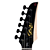 Guitarra Seizi Katana Musashi HSS All Black com Captadores Seizi Jutsu Alnico V e Ponte Flutuante 2 Pivôs e Acabamento Gloss Preto Total e Bag - Imagem 4