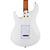 Guitarra Seizi Katana Ghost Pearl White com Captadores Seizi Jutsu Alnico V HSS Ponte Flutuante 2 Pivôs e Bag - Imagem 3