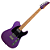 Guitarra Seizi Katana Kabuto TL Purple Sparkle com Captadores Seizi Jutsu Alnico V HH Ponte Flutuante 2 Pivôs e Bag - Imagem 2