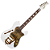 Guitarra Seizi Vintage Origami White Gold Juliana Vieira com Captadores Seizi Jutsu Filtertron HH Ponte Trêmolo Bigsby e Bag 10360712 - Imagem 2