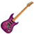 Guitarra Seizi Katana Musashi Plus Isabella Ozielzinho Signature HSS Purple Burst com Captadores Seizi Jutsu ALNICO V e Ponte Tremolo Flutuante e Bag 10361305 - Imagem 2