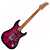 Guitarra Seizi Katana Musashi Plus Isabella Ozielzinho Signature HSS Purple Burst com Captadores Seizi Jutsu Alnico V Ponte Flutuante 2 Pivôs e Bag - Imagem 2