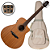Violão Eletroacústico Seizi Supreme Zen Cutaway Mirai Plus Mahogany com Tampo Mahogany Sólido Pré Seizi Mirai Plus Recarregável Afinador e Bag Armor 10360932 - Imagem 1