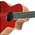 Violão Acústico Seizi Fun Panda Nylon Lava Red Sparkle com Madeira Sapele Laminado e Bag 10360962 - Imagem 5